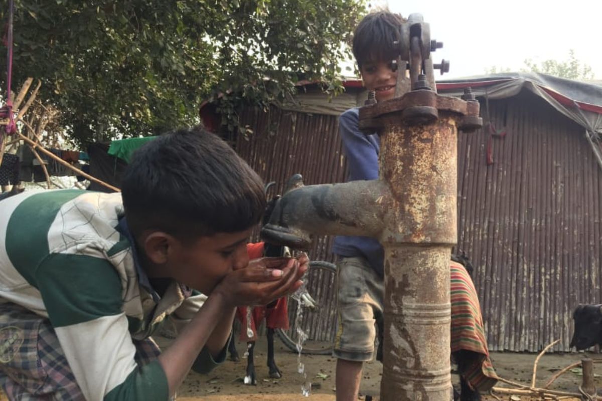 Chaupal Foundation volunteers with local community